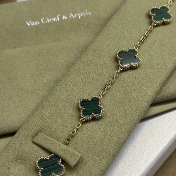Authentic Van Cleef & Arpels Vintage Alhambra Bracelet - Picture 4 of 15